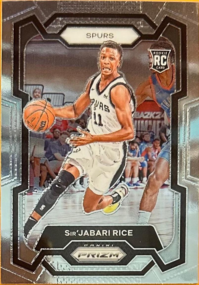 Sir'Jabari Rice #299 Basketball Cards 2023 Panini Prizm