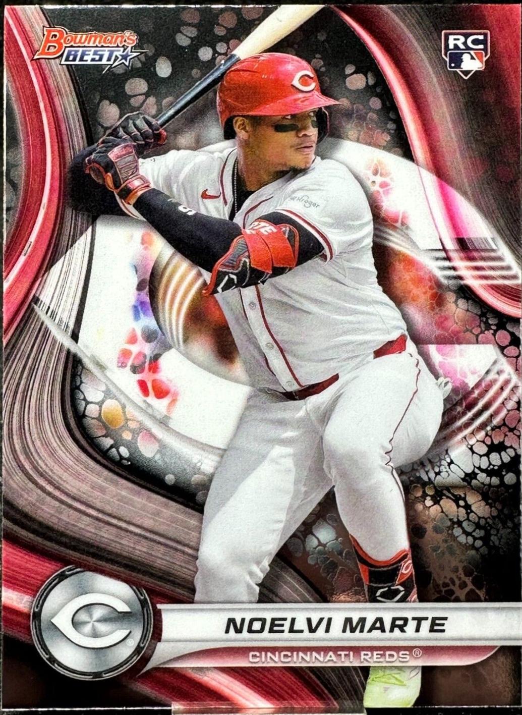 Noelvi Marte #19 Baseball Cards 2024 Bowman's Best