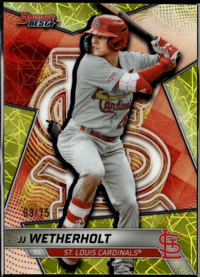 JJ Wetherholt [Yellow Lazer Refractor] #TP-14