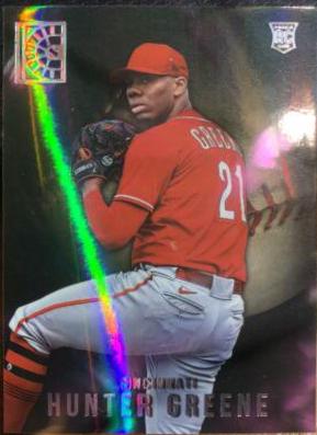 Hunter Greene #19 Baseball Cards 2022 Panini Capstone