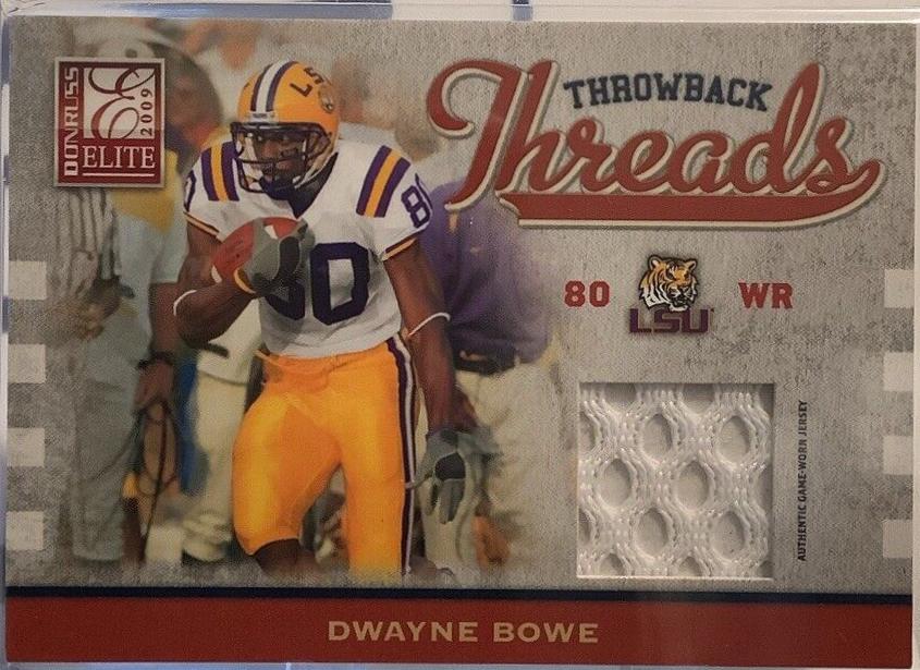 Dwayne Bowe #50 Football Cards 2009 Panini Donruss Elite