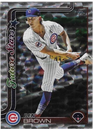 Ben Brown [Silver Crackle Foilboard] #673