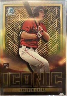 Triston Casas #BI-23 Baseball Cards 2023 Bowman Chrome Iconic