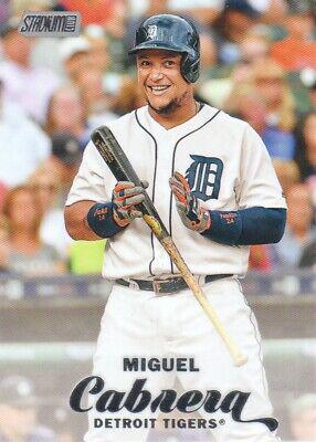 Miguel Cabrera #140 Baseball Cards 2017 Stadium Club