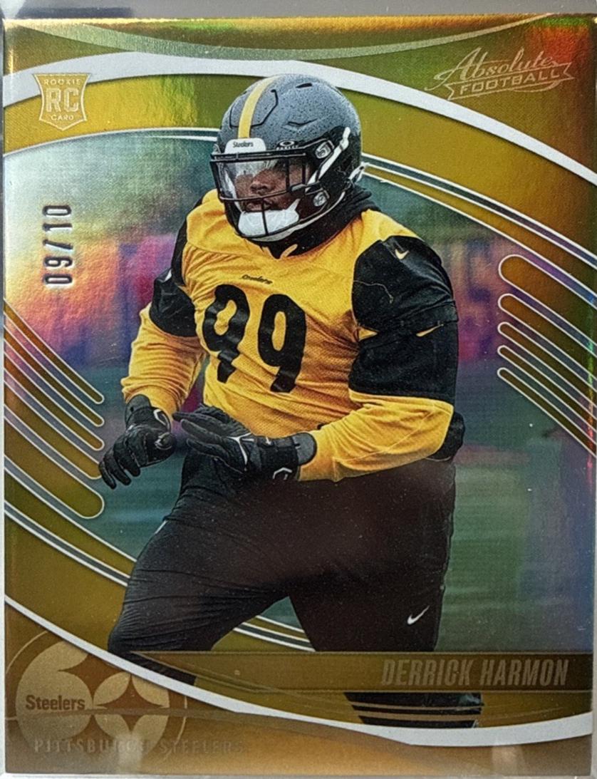 Derrick Harmon [Spectrum Gold] #116 Prices | 2025 Panini Absolute