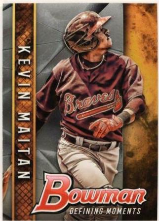 Kevin Maitan #BDM-KM Baseball Cards 2017 Bowman Draft Defining Moments