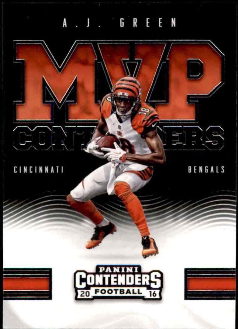 A.J. Green #11 Football Cards 2016 Panini MVP Contenders
