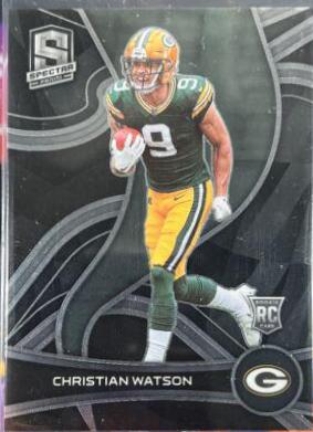 Christian Watson #154 Football Cards 2022 Panini Spectra