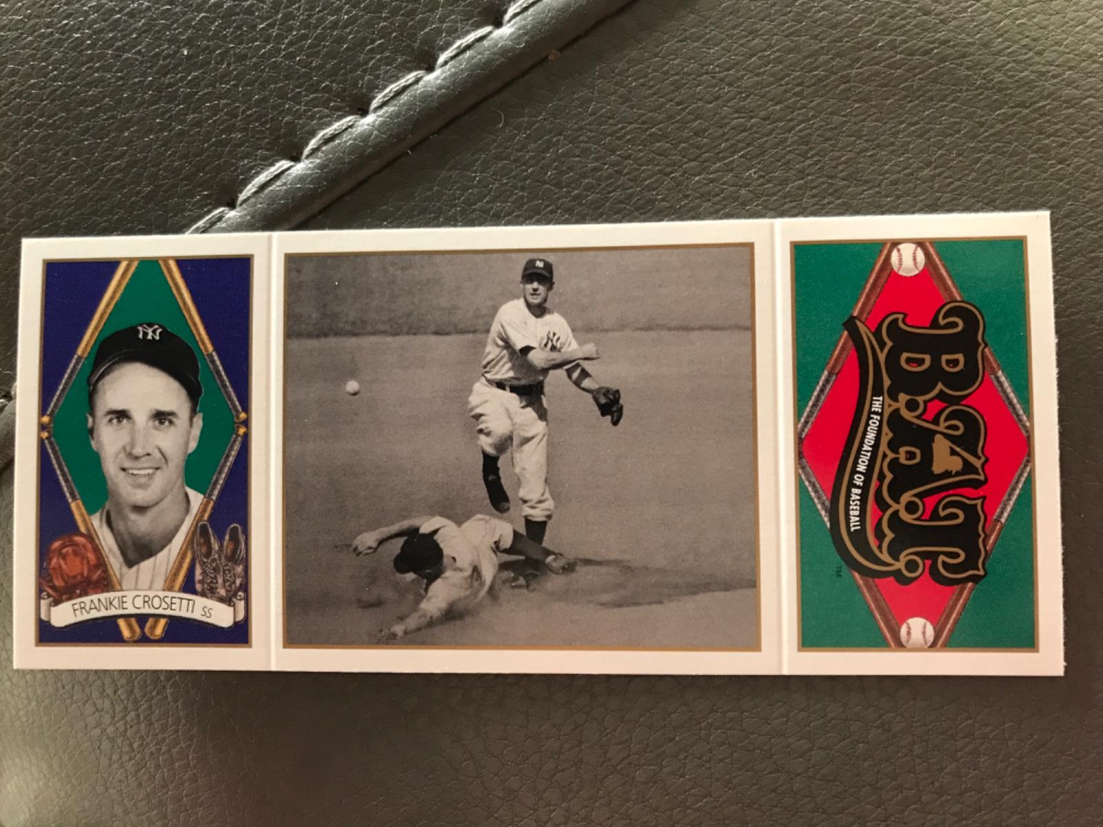 Frankie Crosetti #35 Baseball Cards 1993 Upper Deck All Time Heroes