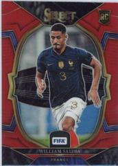 William Saliba [Red] #20 Soccer Cards 2022 Panini Select FIFA Prices