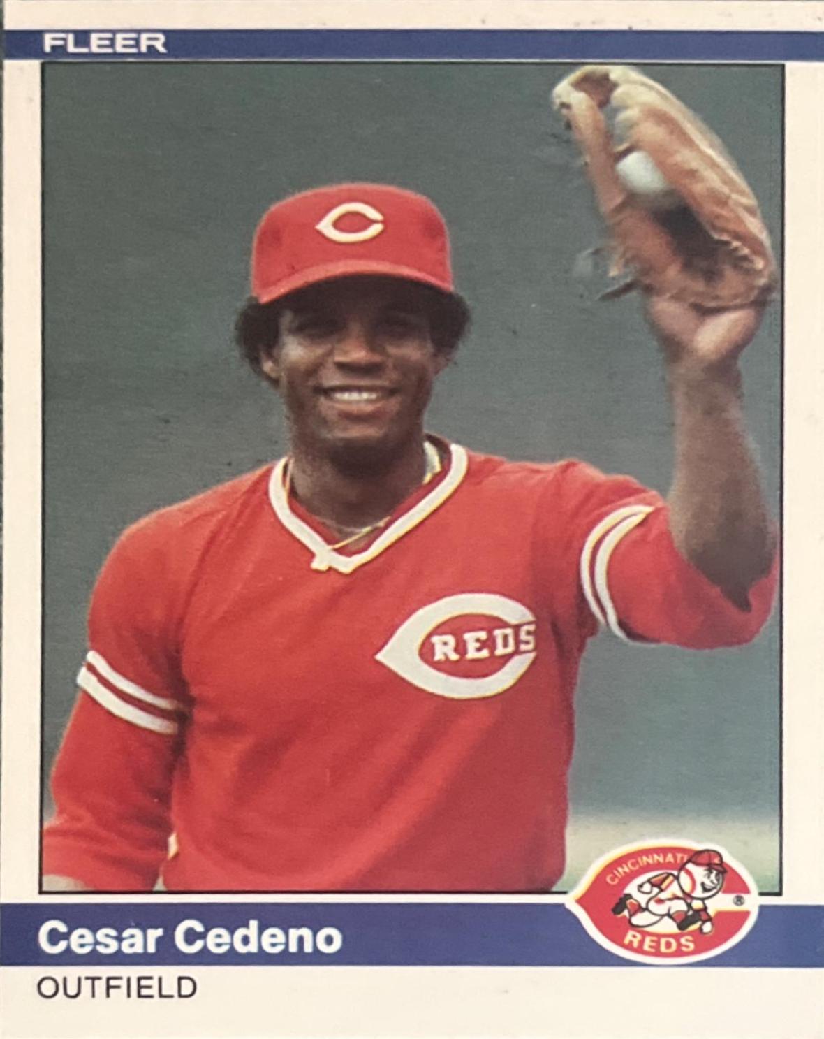 Cesar Cedeno #465 1984 Fleer Baseball