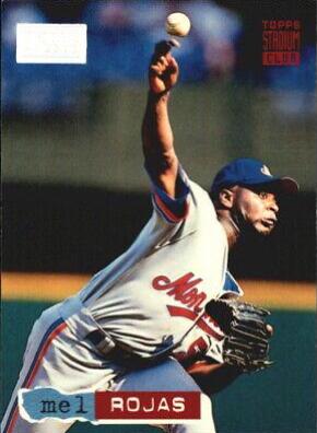 MEL ROJAS #14 Baseball Cards 1994 Stadium Club 1st Day Issue