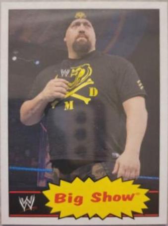 Big Show #6 Wrestling Cards 2012 Topps Heritage WWE