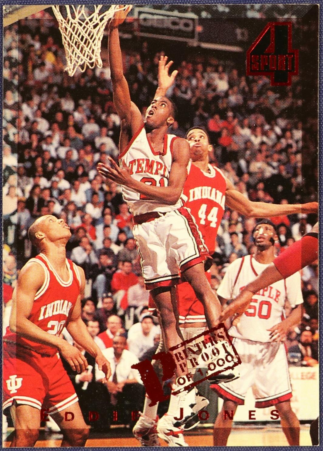 Eddie Jones #10 Basketball Cards 1994 Classic 4 Sport