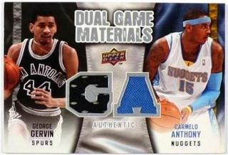 George Gervin / Carmelo Anthony