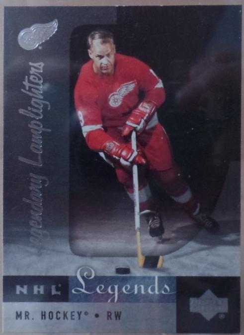 Gordie Howe #91 2001 Upper Deck Legends Hockey