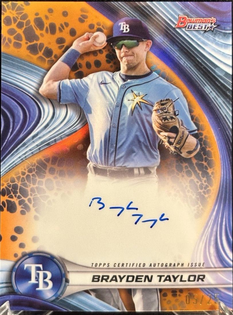 Brayden Taylor [Orange Refractor] #B24-BT