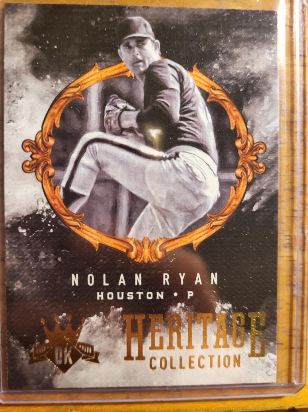 Nolan Ryan #HC-18 Baseball Cards 2017 Panini Diamond Kings Heritage Collection