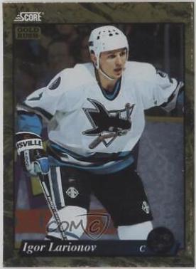 Igor Larionov #535 Hockey Cards 1993 Score