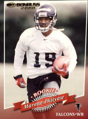 Mareno Philyaw #227 2000 Panini Donruss Football