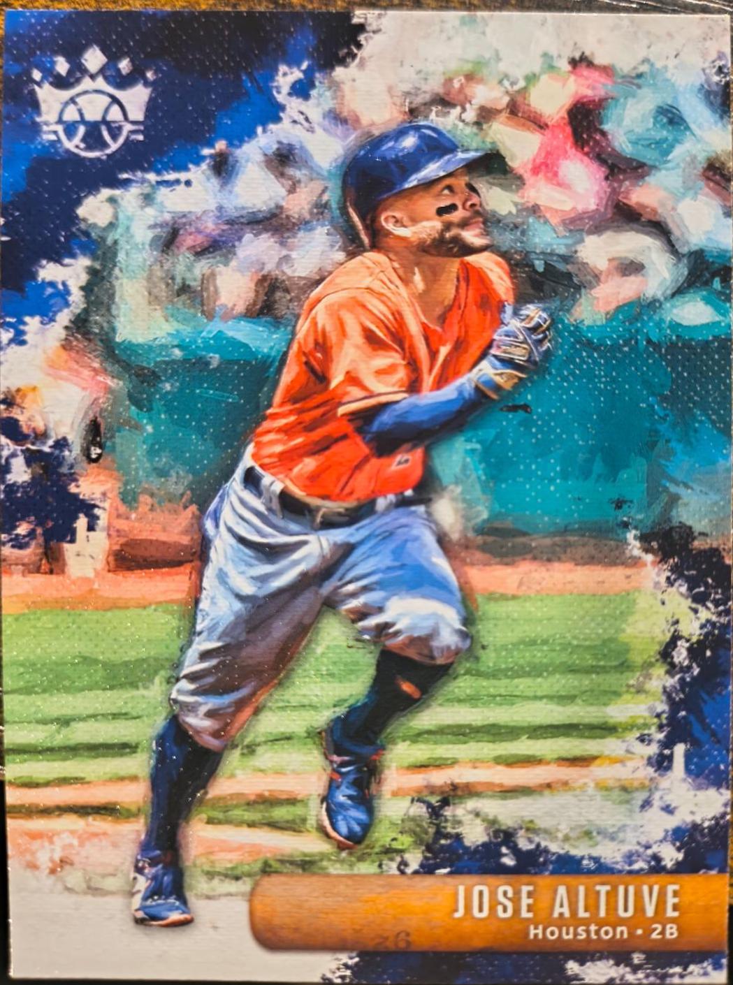 Jose Altuve #38 2019 Panini Diamond Kings Baseball