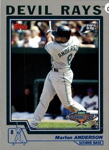 Marlon Anderson #3 Baseball Cards 2004 Topps Opening Day