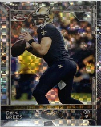Drew Brees [Black Jersey Xfractor] #12