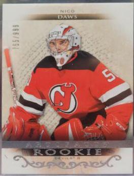 Nico Daws #RED229 2021 Upper Deck Artifacts Hockey