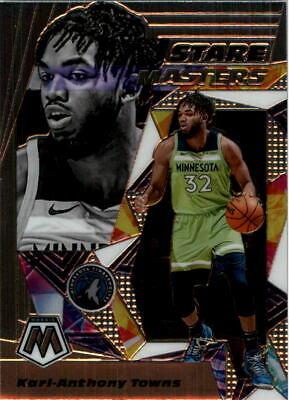 Karl Anthony Towns #4 Basketball Cards 2019 Panini Mosaic Stare Masters