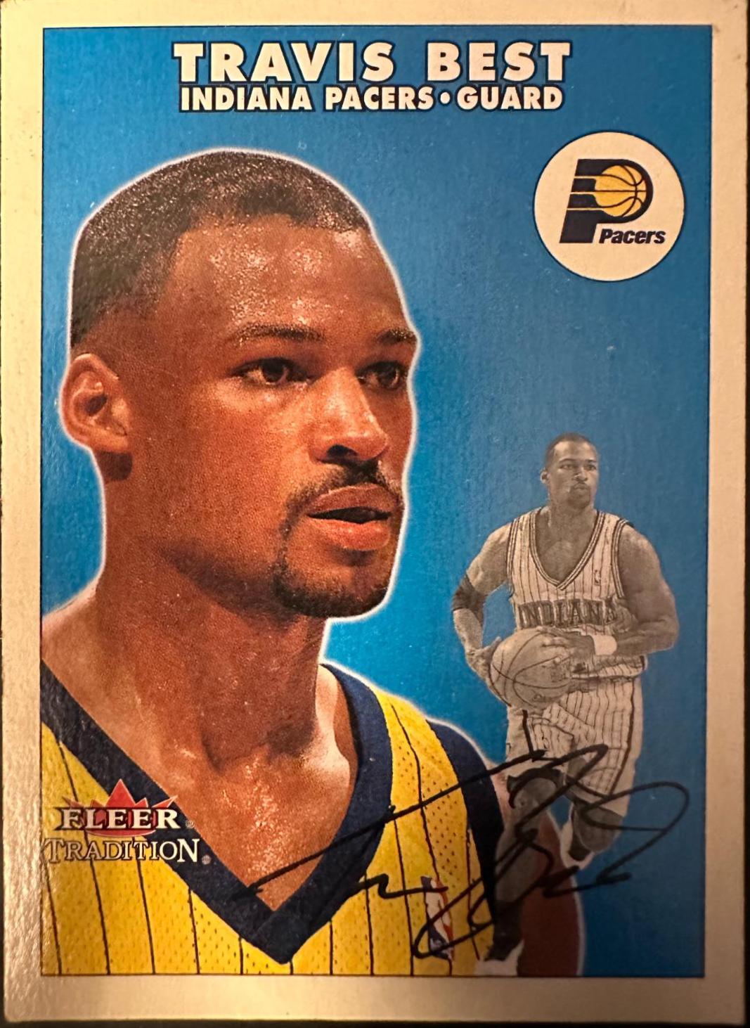 Travis Best #73 Basketball Cards 2001 Fleer Tradition