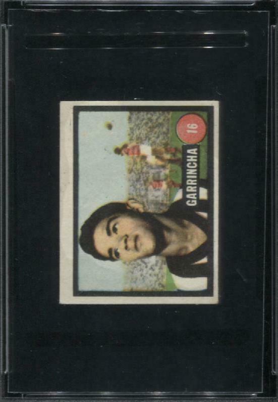 Garrincha #16 Soccer Cards 1958 Ave Colecao Titulares
