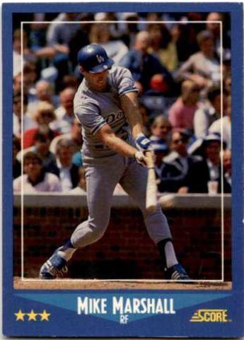 Mike Marshall #135 1988 Score Baseball