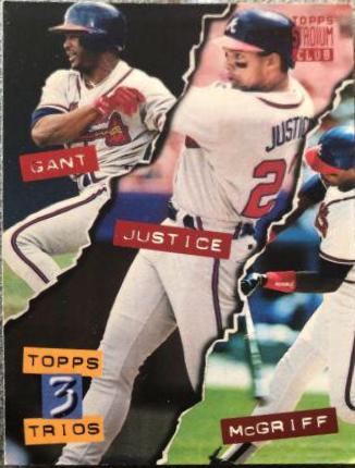 Ron Gant / David Justice / Fred McGriff #111 1994 Stadium Club Baseball