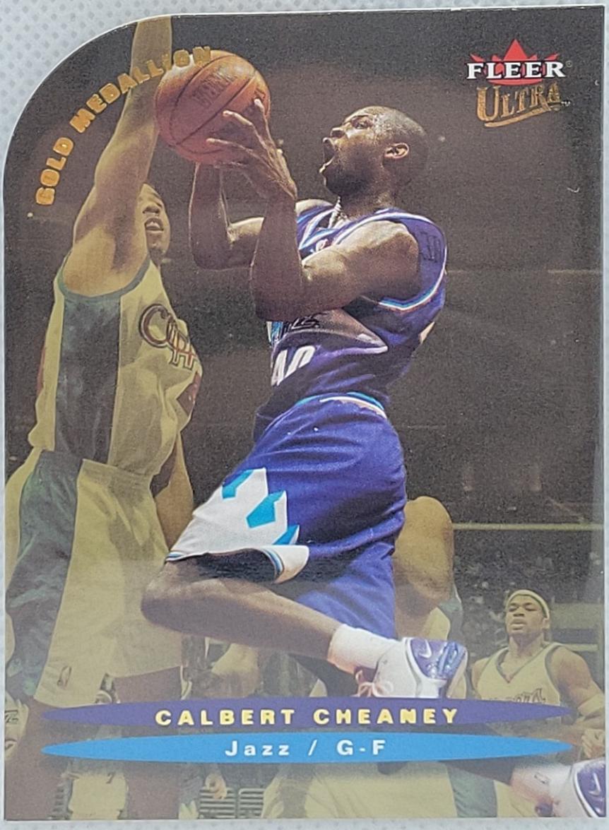 Calbert Cheaney #34 Basketball Cards 2003 Ultra Gold Medallion