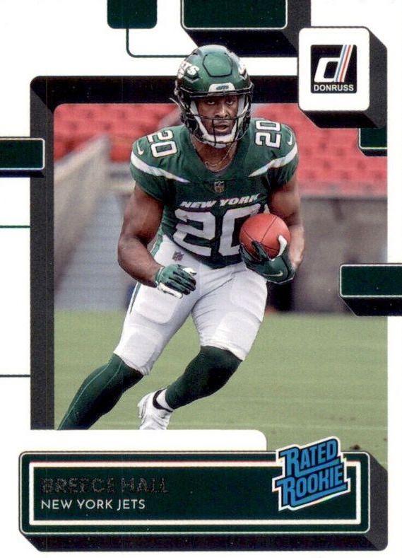 Breece Hall #314 Football Cards 2022 Panini Donruss