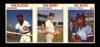 Hal McRae, Ivan DeJesus, Ron Guidry