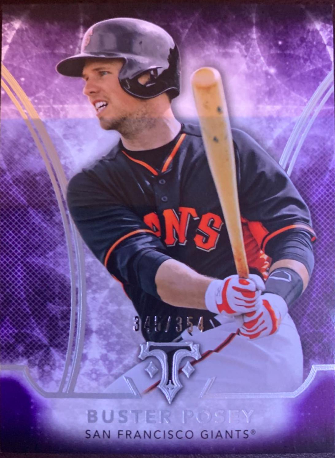 Buster Posey #79 Baseball Cards 2015 Topps Tribute