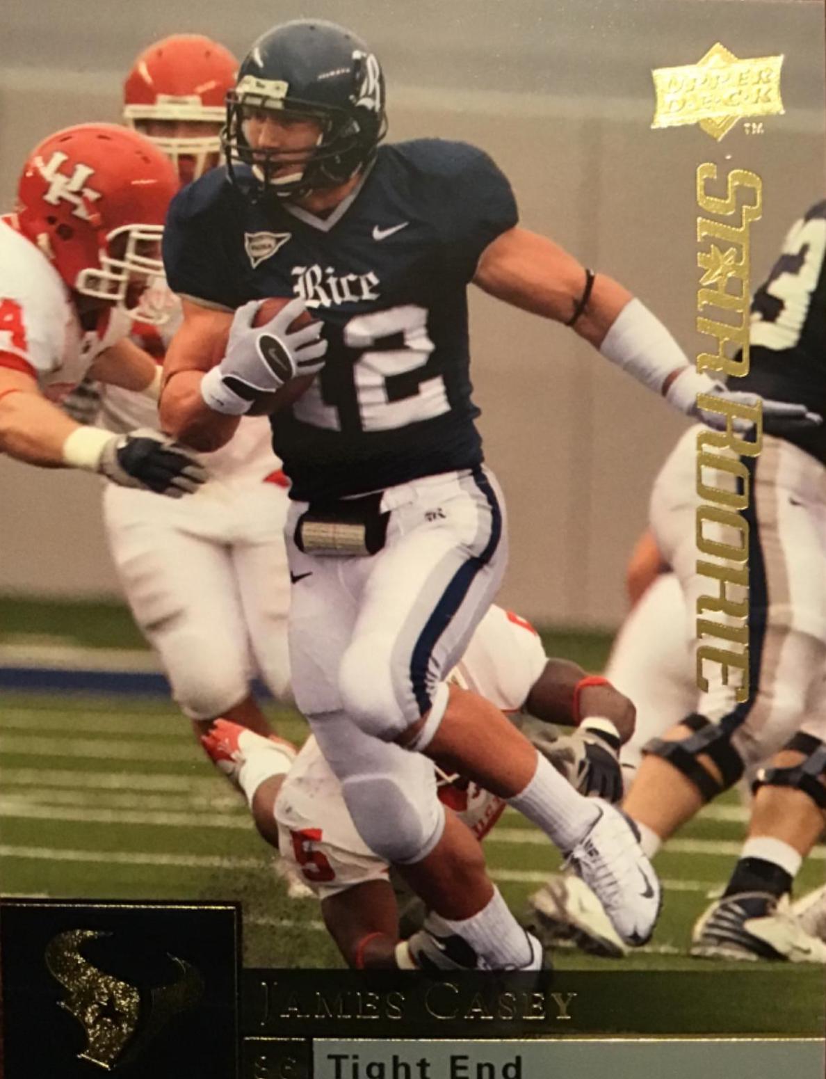 James Casey #293 Football Cards 2009 Upper Deck