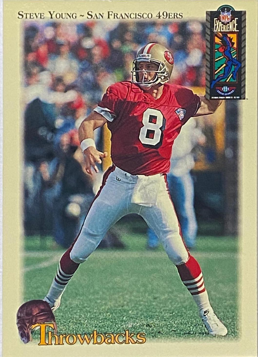 Steve Young Football Cards 1994 Classic NFL Experience Limited Edition Super Bowl XXVIII Bonus