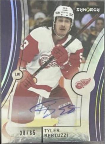 Tyler Bertuzzi #A-TB Hockey Cards 2021 Upper Deck Synergy Autographs