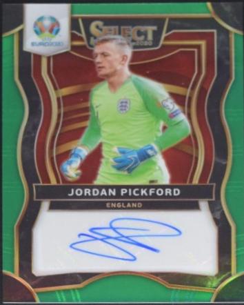 Jordan Pickford #SI-JP 2020 Panini Select UEFA Euro Signatures