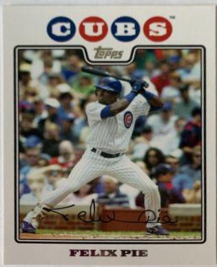 Felix Pie #6 Baseball Cards 2008 Topps