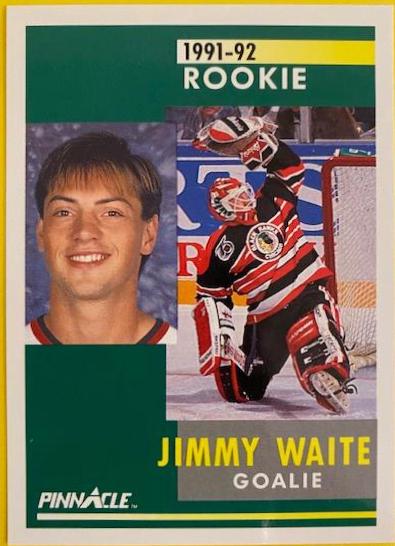Jimmy Waite #316 Hockey Cards 1991 Pinnacle