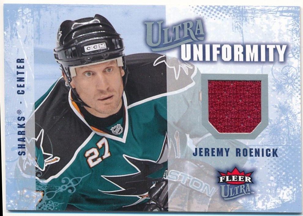 Jeremy Roenick #UA-JR Hockey Cards 2008 Ultra Uniformity