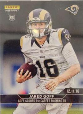 Jared Goff #316 2016 Panini Instant NFL