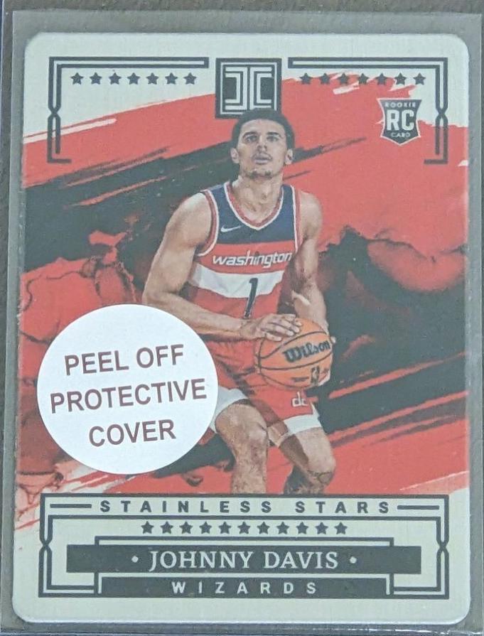 Johnny Davis #16 2022-23 Panini Impeccable Basketball Stainless Stars