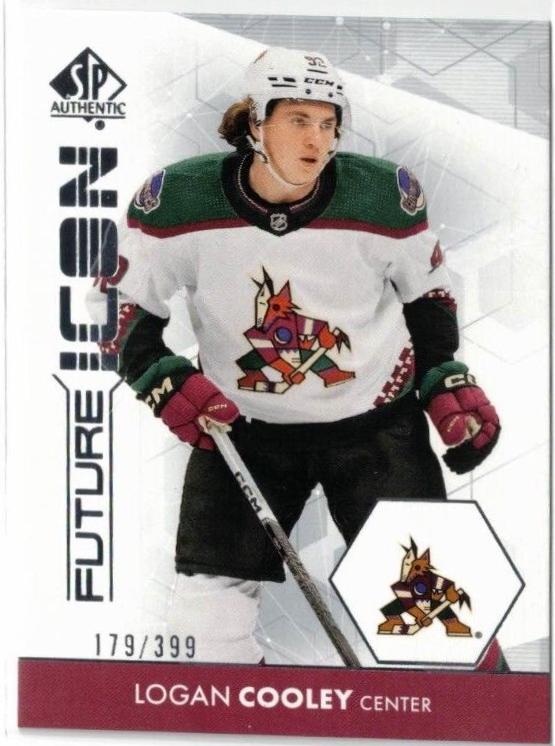 Logan Cooley #FI-20 Hockey Cards 2023 SP Authentic Future Icon