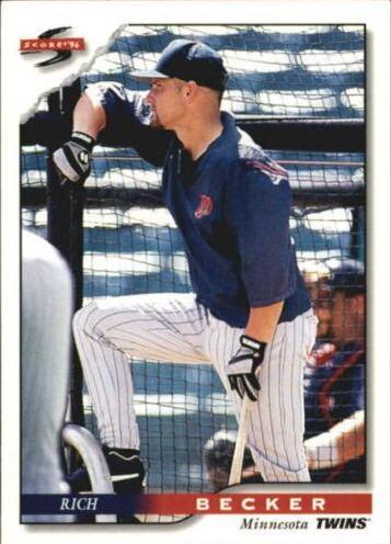 Rich Becker #2 Baseball Cards 1996 Score