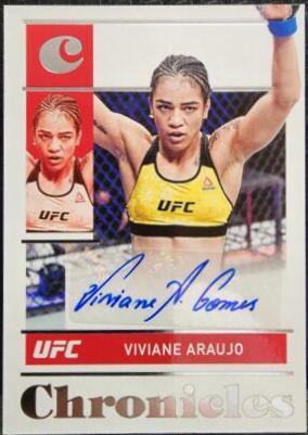 Viviane Araujo #CS-VAJ Ufc Cards 2022 Panini Chronicles UFC Signatures