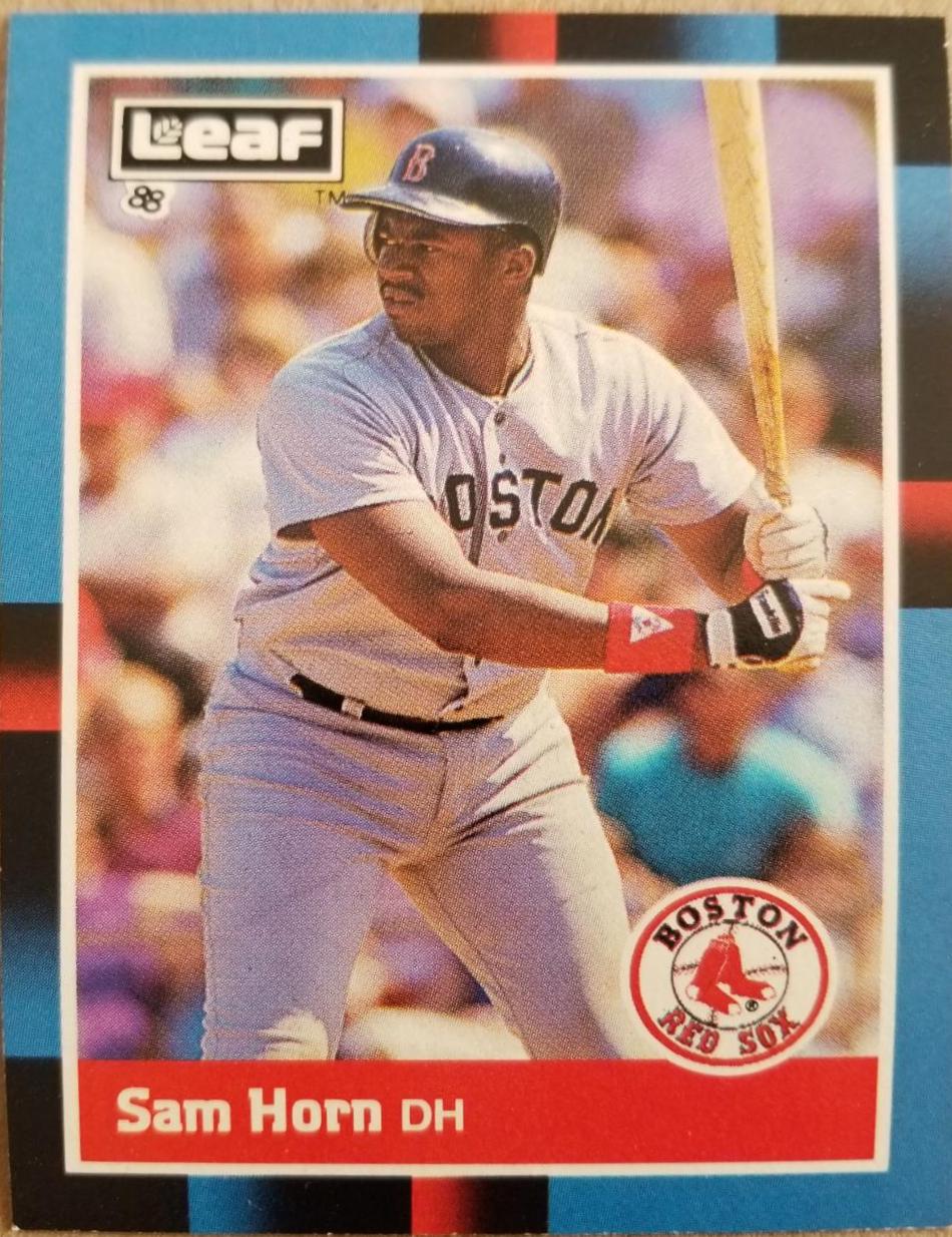 Sam Horn #237 1988 Leaf Baseball